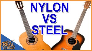 Nylon Or Steel String Guitar  Which Is Best With Examples [upl. by Desberg]