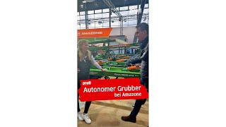 Autonomer Grubber bei Amazone  Agritechnica mit Anouk 31 [upl. by Nibas]