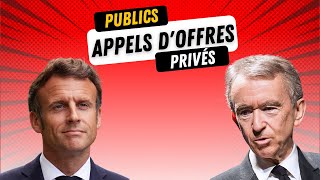 Appels offres publics vs Appels offres privés [upl. by Lejna996]