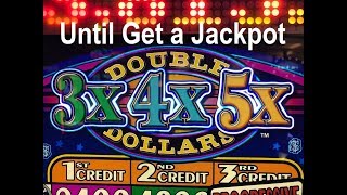 I recorded until get a Jackpot  Live🍀I played on free play 475 so I spent only 3 Double Dollars [upl. by Oruntha453]