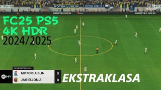 EA SPORTS FC 25 Motor Lublin vs Jagiellonia Białystok quotEKSTRAKLASAquot PS5 4K HDR gameplay [upl. by Wattenberg]