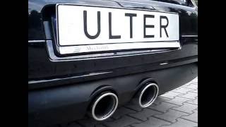 VW GOLF V TDI R32 LOOK ULTER EXHAUST [upl. by Beekman]