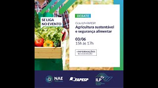 CICLO ILPFAPESP DE CIÊNCIA E INOVAÇÃO 2024  AGRICULTURA SUSTENTÁVEL E SEGURANÇA ALIMENTAR [upl. by Arraic]