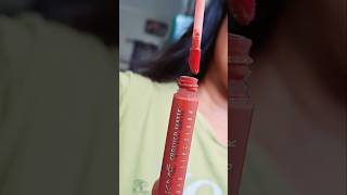 Lakme Forever matte Liquid Lipstick NUDEDREAM duskyskintone lakmenudedream lipstick malayalam [upl. by Bertila]