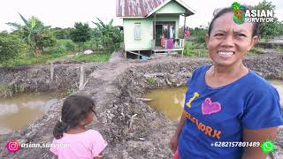 DUKUNG PENUH PEMBERSIHAN LAHAN PAK SUDARSONO MOTIVASI MAKSIMALKAN LAHAN SETELAH CETAK SAWAH SP6B [upl. by Yetty]