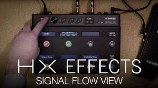 HX Effects SIgnal Flow [upl. by Arakahs]