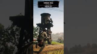 RDR 2  How did a Horse get up There rdr2 gaming [upl. by Angadreme]