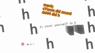 Manic  cYsmix Project Arrhythmia level made by DXL44 [upl. by Zuzana]