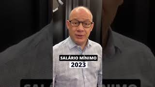 SALÁRIO MÍNIMO 2023 shorts dinheiro inss [upl. by Scotty]