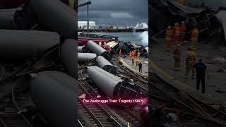 The Train Incident in Zeebrugge Belgium 1987 train shorts youtubeshorts feedshorts [upl. by Irek]