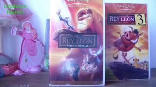 Disney vhs trilogía el rey león [upl. by Marion]