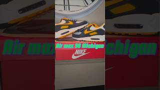 Nike Air Max 90 quotMichiganquot nike nicekicks sneakerhead airmax90 [upl. by Reivilo354]