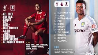 Liverpool VS Aston Villa  Premier League 202425  Talksport commentary [upl. by Arley]