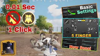 New Update🔥BGMI All New Basic  Advance SETTINGSCONTROLS  Perfect BGMI Settings Guide  PUBGM [upl. by Asiel846]