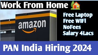 Amazon Recruitment 2024  Amazon work from home  Freshers jobs 2024 job 2024 [upl. by Alexis]