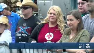 Rib Round Up country concert ends prematurely due to medical emergency [upl. by Ahsiekrats723]