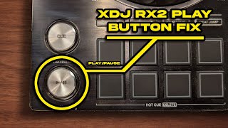 How to Fix the Left PlayPause Button Trigger Switch on a Pioneer XDJRX2 [upl. by Ordisi]