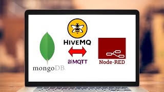 Publish Subscribe Hivemq Nodered amp Database MongoDB [upl. by Natsirt]