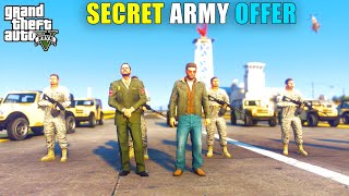 GTA 5  Trevor Joins the Los Santos Army  Epic Adventure Begins  GTA 5 Gameplay 1005 [upl. by Ahslek]