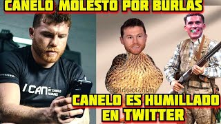 Canelo Es un Meme Nacional Por evitar a David Benavidez Pbc Humilla al canelo y usuarios de twitter [upl. by Vizzone]