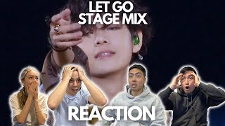 BTS LET GO STAGE MIX REACTION [upl. by Mauceri183]