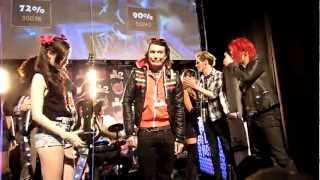 MCR playing NANANA On Guitar Hero [upl. by Ronoel]