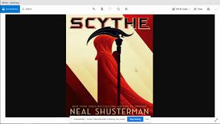 Scythe Audiobook Chapter 38 [upl. by Duhl368]