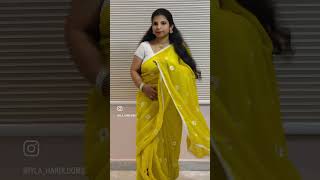 Georgette fancy sareesDM me for more details do subscribe to my channel for more collection 😍🫰 [upl. by Ayela]