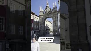 CIDADE DE BRAGA EM PORTUGAL shorts portugal braga [upl. by Rebme]