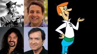 Animated Voice Comparison George Jetson Jetsons [upl. by Aniaj]