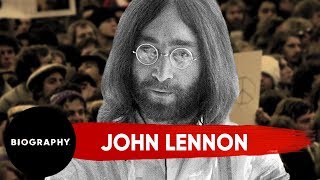 John Lennon  CoFounder of the Beatles  Mini Bio  BIO [upl. by Mattland884]