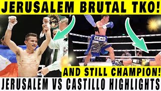 🔴 BRUTAL Knockout Melvin Jerusalem vs Luis Castillo Highlights And STILL CHAMPION Series 24 [upl. by Annoerb]