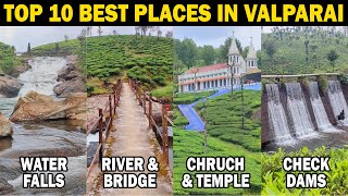 Top 10 Places to Visit in Valparai  Valparai Tourist Places 2022  Tamil Vlog [upl. by Aihsein]