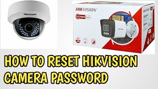 Hikvision IP Camera Password Reset malayalam [upl. by Bergess]