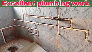 plumbing work for concealed wall mixer with all details [upl. by Swift840]