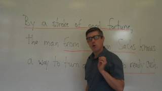 25 Parsing a Sentence English Grammar Lesson [upl. by Aneehsak]