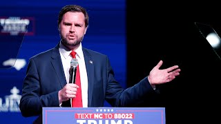 Happening Now JD Vance rallies voters in battleground Georgia [upl. by Llerad624]