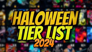 YBA NEW OFFICIAL YBA OCTOBER SKIN TRADING TIER LIST OCTOBER 2024 [upl. by Yreva]