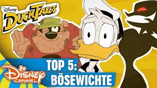 DuckTales  Top 5 der besten Bösewichte  Disney Channel [upl. by Ailehc]