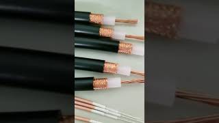 The Coaxial cable RG316 and RG213 strip sample viddeo [upl. by Ethelda]