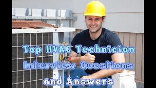 Top HVAC Technician Interview Questions and Answers  Hvac interview questions  HVAC AHU  AC [upl. by Cogen]