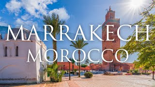 Colors of Marrakech A Breathtaking Drive through the Medina Morocco 4K [upl. by Zulch436]