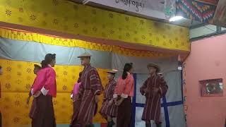 Bhutanese rigsar dance thering meto Nan YCS [upl. by Mohkos140]