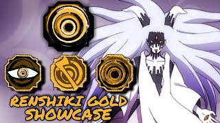 Renshiki Gold Showcase  Roblox Shindo Life [upl. by Yvaht613]