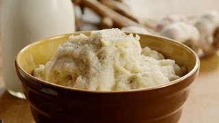 How to Make Garlic Mashed Potatoes  Potato Recipes  Allrecipescom [upl. by Fawcett]