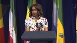 Michelle Obama calls on men to promote womens rights [upl. by Debora547]