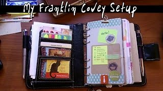 My Planner Setup 2015  from Filofax to Franklin Covey [upl. by Borer770]