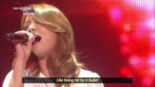 Ailee  Like Being Shot by Gun 20130601 Music Bank w Eng Lyrics [upl. by Goulet]