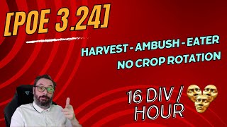 POE 324 Farm pattern  Harvest  Ambush  eater  No Crop rotation  16 divh [upl. by Johnette]