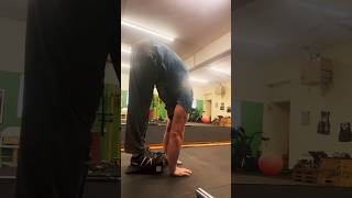 Slant Board Palms to the Floor 6’6”255 ​⁠TheKneesovertoesguy shortvideo bodyweightexercise yt [upl. by Rao]